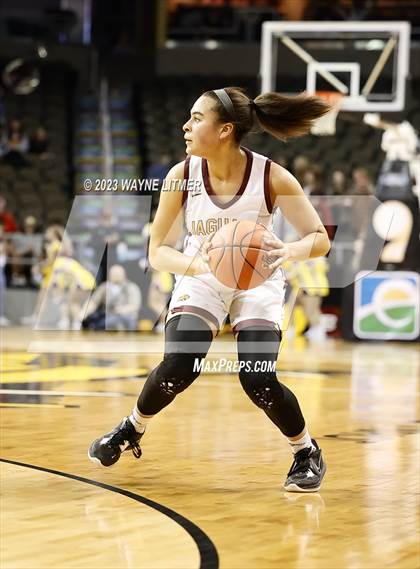 Thumbnail 3 in Notre Dame Academy vs Cooper (2023 9th Region Girls Basketball Tournament) photogallery.
