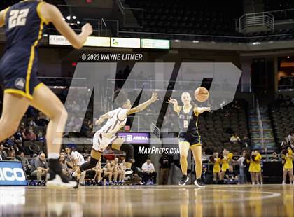 Thumbnail 3 in Notre Dame Academy vs Cooper (2023 9th Region Girls Basketball Tournament) photogallery.
