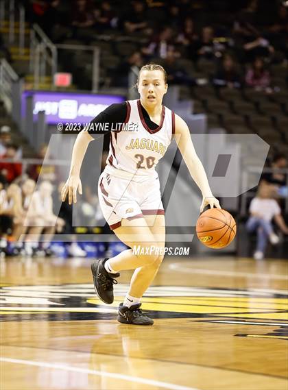 Thumbnail 2 in Notre Dame Academy vs Cooper (2023 9th Region Girls Basketball Tournament) photogallery.
