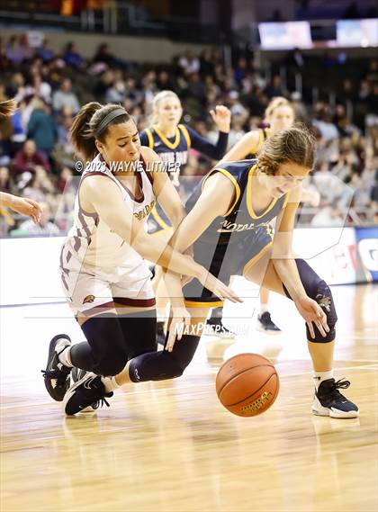 Thumbnail 2 in Notre Dame Academy vs Cooper (2023 9th Region Girls Basketball Tournament) photogallery.