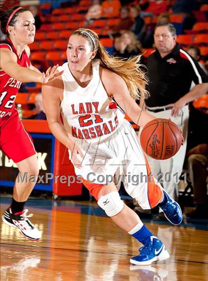 Thumbnail 1 in Perry County Central @ Marshall County (Marshall County Hoopfest) photogallery.
