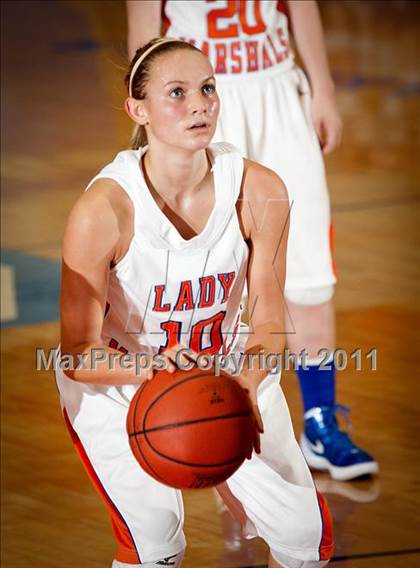 Thumbnail 1 in Perry County Central @ Marshall County (Marshall County Hoopfest) photogallery.