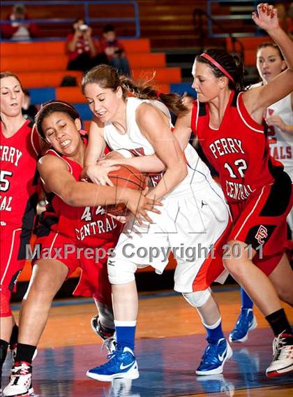 Thumbnail 2 in Perry County Central @ Marshall County (Marshall County Hoopfest) photogallery.