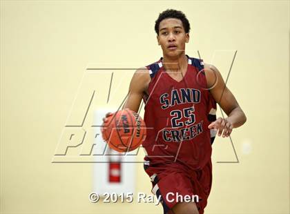 Thumbnail 1 in Sand Creek vs. Valor Christian (CHSAA 4A Sweet 16) photogallery.