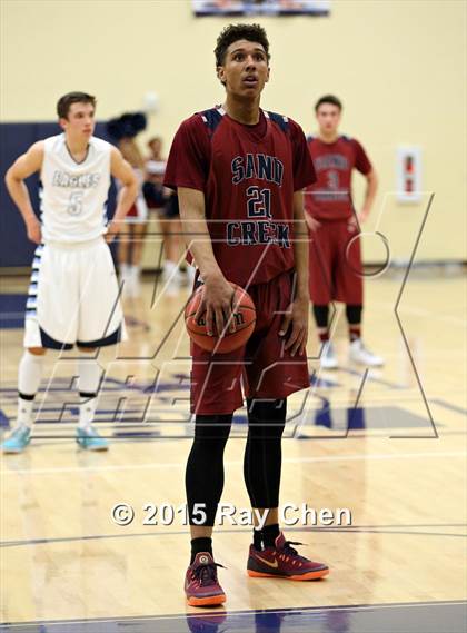 Thumbnail 3 in Sand Creek vs. Valor Christian (CHSAA 4A Sweet 16) photogallery.