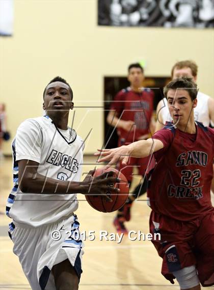 Thumbnail 3 in Sand Creek vs. Valor Christian (CHSAA 4A Sweet 16) photogallery.