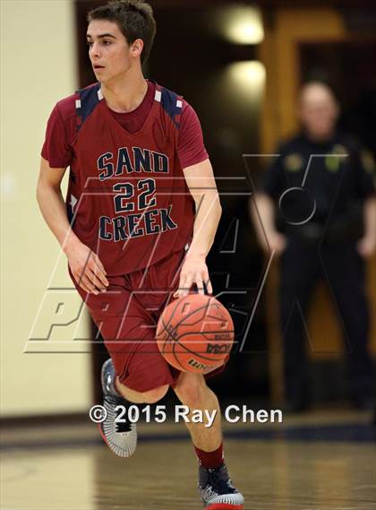 Thumbnail 3 in Sand Creek vs. Valor Christian (CHSAA 4A Sweet 16) photogallery.