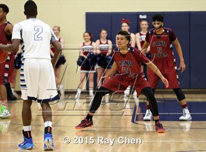 Thumbnail 2 in Sand Creek vs. Valor Christian (CHSAA 4A Sweet 16) photogallery.