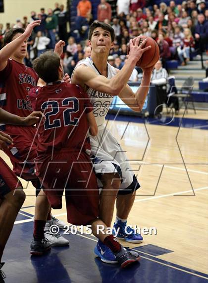 Thumbnail 3 in Sand Creek vs. Valor Christian (CHSAA 4A Sweet 16) photogallery.