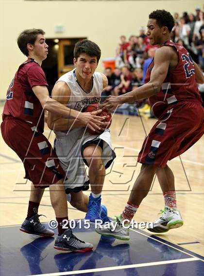 Thumbnail 1 in Sand Creek vs. Valor Christian (CHSAA 4A Sweet 16) photogallery.