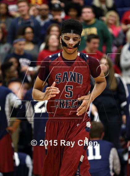Thumbnail 1 in Sand Creek vs. Valor Christian (CHSAA 4A Sweet 16) photogallery.