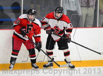 Thumbnail 1 in Warde/Ludlowe vs. Branford (CIAC Division II Quarterfinal) photogallery.