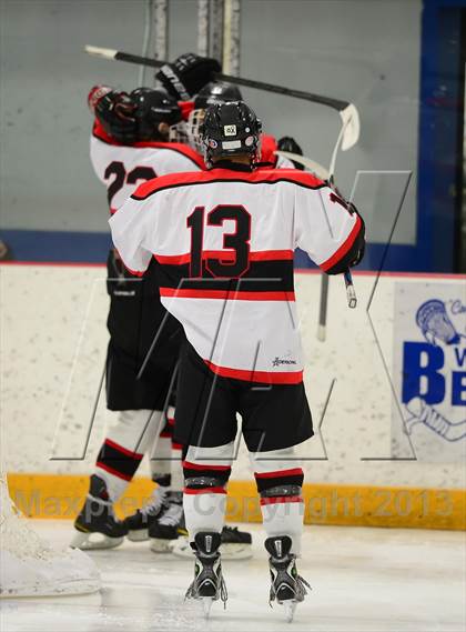 Thumbnail 3 in Warde/Ludlowe vs. Branford (CIAC Division II Quarterfinal) photogallery.