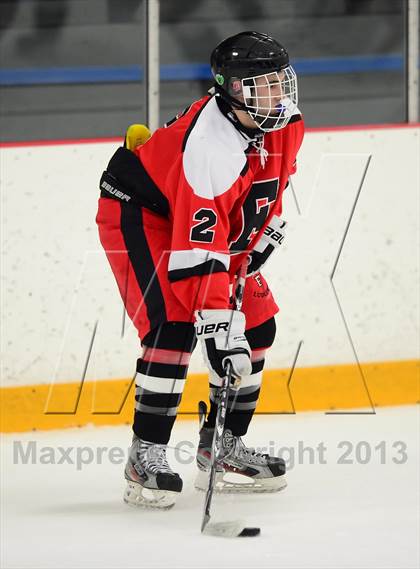Thumbnail 2 in Warde/Ludlowe vs. Branford (CIAC Division II Quarterfinal) photogallery.