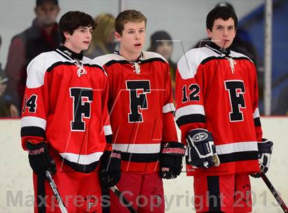 Thumbnail 2 in Warde/Ludlowe vs. Branford (CIAC Division II Quarterfinal) photogallery.