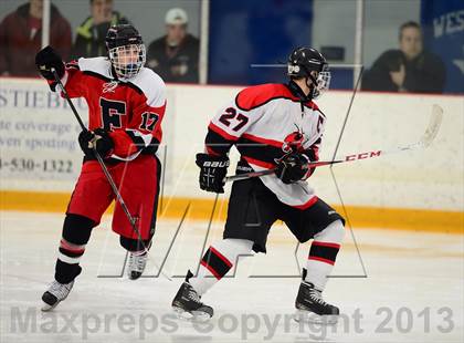 Thumbnail 1 in Warde/Ludlowe vs. Branford (CIAC Division II Quarterfinal) photogallery.