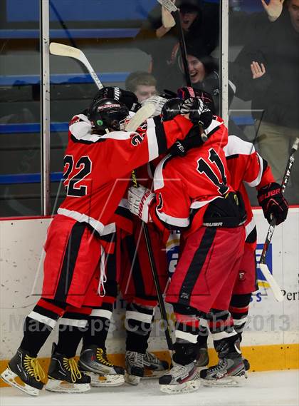 Thumbnail 1 in Warde/Ludlowe vs. Branford (CIAC Division II Quarterfinal) photogallery.