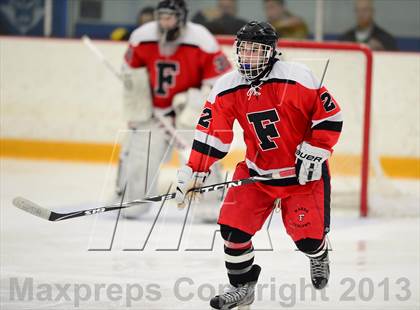 Thumbnail 1 in Warde/Ludlowe vs. Branford (CIAC Division II Quarterfinal) photogallery.
