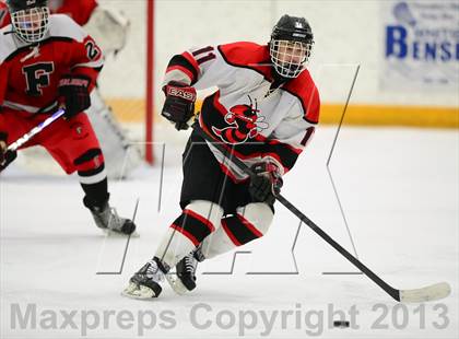 Thumbnail 2 in Warde/Ludlowe vs. Branford (CIAC Division II Quarterfinal) photogallery.