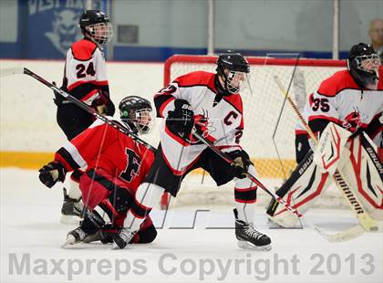 Thumbnail 1 in Warde/Ludlowe vs. Branford (CIAC Division II Quarterfinal) photogallery.
