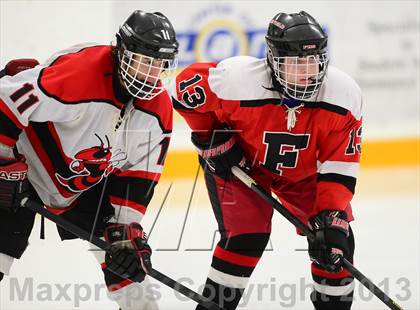 Thumbnail 1 in Warde/Ludlowe vs. Branford (CIAC Division II Quarterfinal) photogallery.