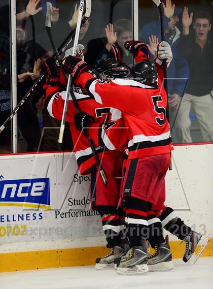 Thumbnail 3 in Warde/Ludlowe vs. Branford (CIAC Division II Quarterfinal) photogallery.