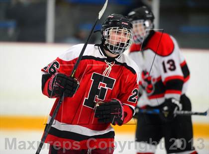 Thumbnail 2 in Warde/Ludlowe vs. Branford (CIAC Division II Quarterfinal) photogallery.
