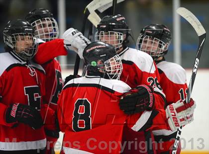 Thumbnail 1 in Warde/Ludlowe vs. Branford (CIAC Division II Quarterfinal) photogallery.
