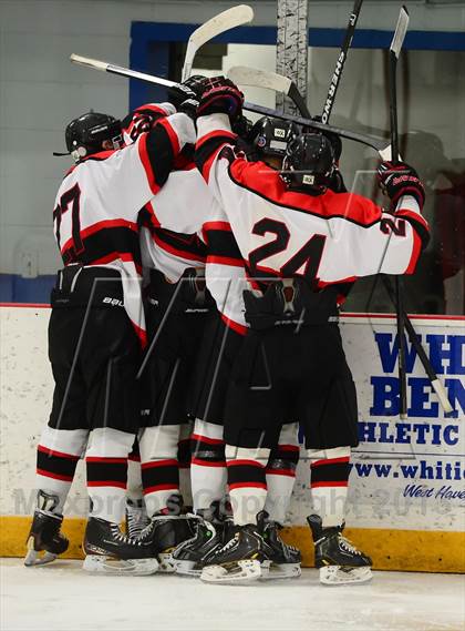 Thumbnail 2 in Warde/Ludlowe vs. Branford (CIAC Division II Quarterfinal) photogallery.