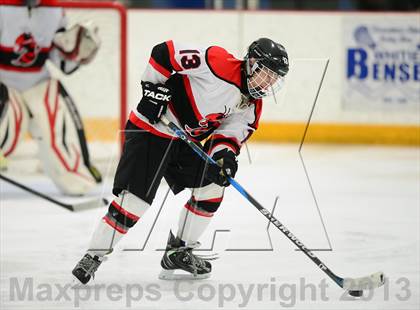 Thumbnail 2 in Warde/Ludlowe vs. Branford (CIAC Division II Quarterfinal) photogallery.