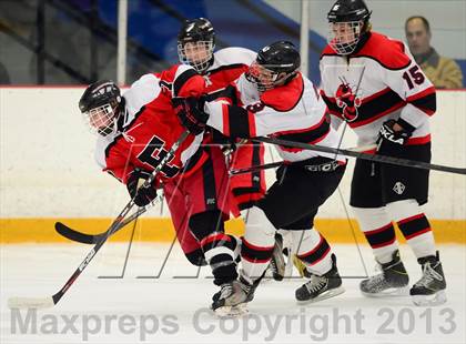 Thumbnail 1 in Warde/Ludlowe vs. Branford (CIAC Division II Quarterfinal) photogallery.