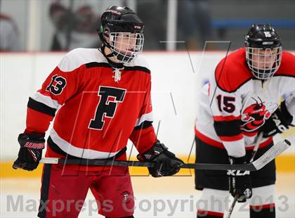 Thumbnail 2 in Warde/Ludlowe vs. Branford (CIAC Division II Quarterfinal) photogallery.