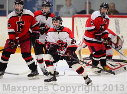 Thumbnail 2 in Warde/Ludlowe vs. Branford (CIAC Division II Quarterfinal) photogallery.