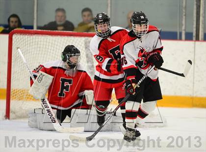 Thumbnail 3 in Warde/Ludlowe vs. Branford (CIAC Division II Quarterfinal) photogallery.