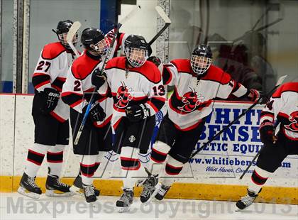 Thumbnail 2 in Warde/Ludlowe vs. Branford (CIAC Division II Quarterfinal) photogallery.