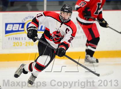Thumbnail 2 in Warde/Ludlowe vs. Branford (CIAC Division II Quarterfinal) photogallery.