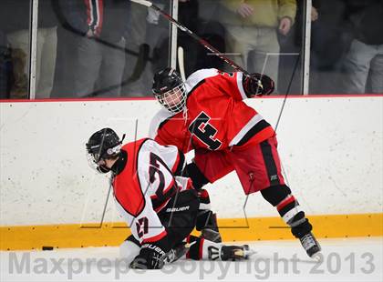 Thumbnail 3 in Warde/Ludlowe vs. Branford (CIAC Division II Quarterfinal) photogallery.
