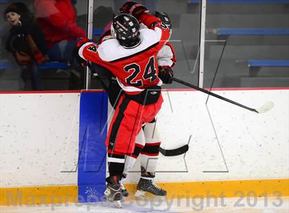 Thumbnail 1 in Warde/Ludlowe vs. Branford (CIAC Division II Quarterfinal) photogallery.