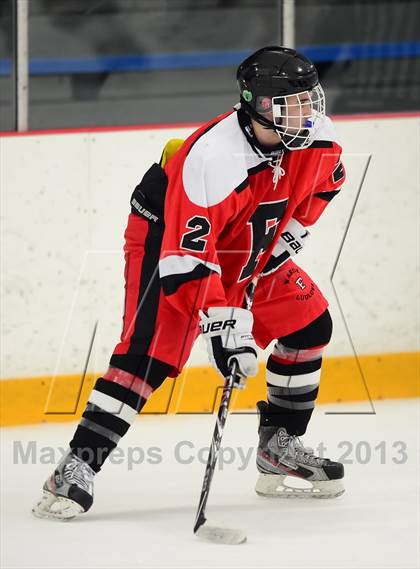Thumbnail 3 in Warde/Ludlowe vs. Branford (CIAC Division II Quarterfinal) photogallery.