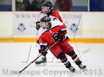 Thumbnail 3 in Warde/Ludlowe vs. Branford (CIAC Division II Quarterfinal) photogallery.