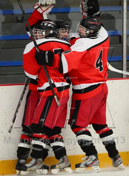 Thumbnail 1 in Warde/Ludlowe vs. Branford (CIAC Division II Quarterfinal) photogallery.