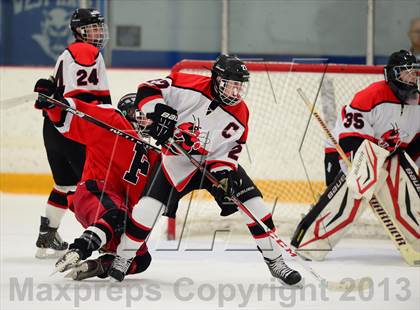Thumbnail 3 in Warde/Ludlowe vs. Branford (CIAC Division II Quarterfinal) photogallery.