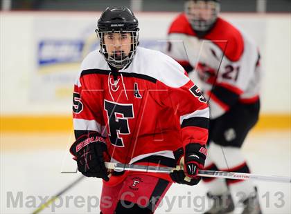 Thumbnail 3 in Warde/Ludlowe vs. Branford (CIAC Division II Quarterfinal) photogallery.