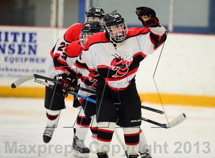 Thumbnail 1 in Warde/Ludlowe vs. Branford (CIAC Division II Quarterfinal) photogallery.