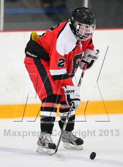 Thumbnail 2 in Warde/Ludlowe vs. Branford (CIAC Division II Quarterfinal) photogallery.