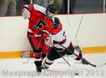 Thumbnail 1 in Warde/Ludlowe vs. Branford (CIAC Division II Quarterfinal) photogallery.