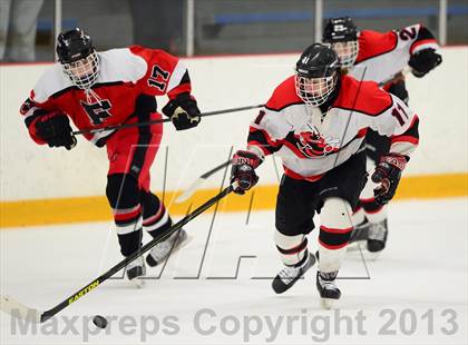 Thumbnail 3 in Warde/Ludlowe vs. Branford (CIAC Division II Quarterfinal) photogallery.