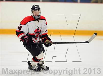 Thumbnail 2 in Warde/Ludlowe vs. Branford (CIAC Division II Quarterfinal) photogallery.