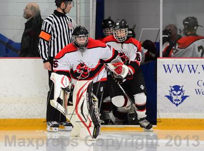 Thumbnail 1 in Warde/Ludlowe vs. Branford (CIAC Division II Quarterfinal) photogallery.