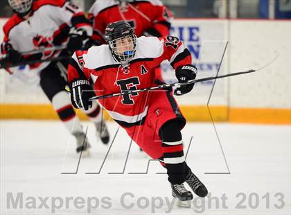 Thumbnail 2 in Warde/Ludlowe vs. Branford (CIAC Division II Quarterfinal) photogallery.